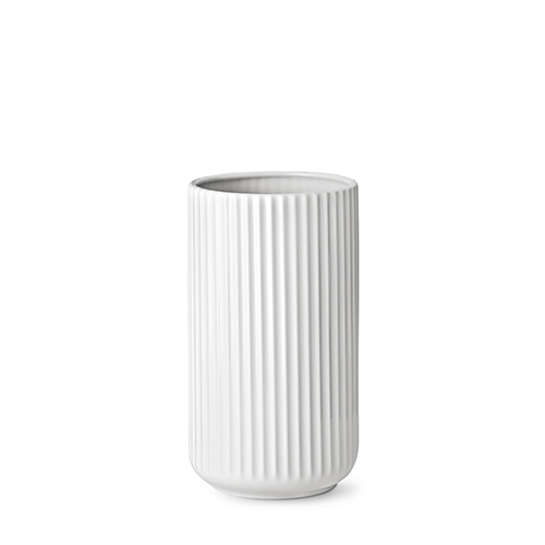 vasen - Hvid porcelæn 25 cm