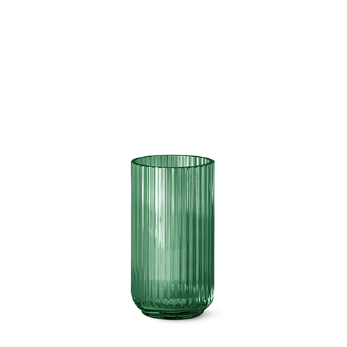 Himmel Hej hej grund Lyngby vasen - Grøn glas 20 cm